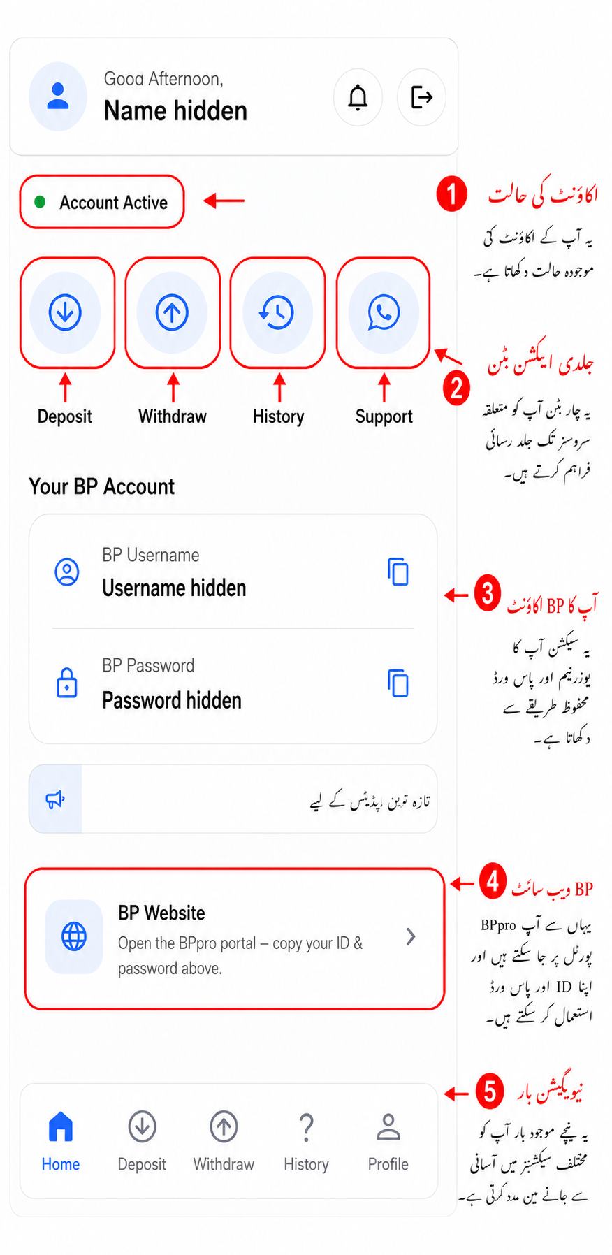 BetPro Wallet – Auto Deposit via Easypaisa JazzCash