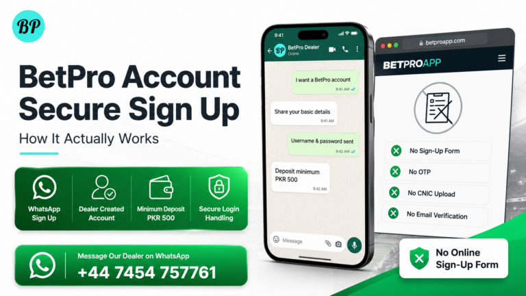 BetPro App Secure Sign Up: How It Actually Works